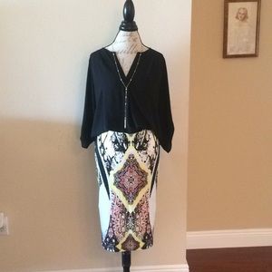 Multi Color Gianni Bini Pencil Skirt